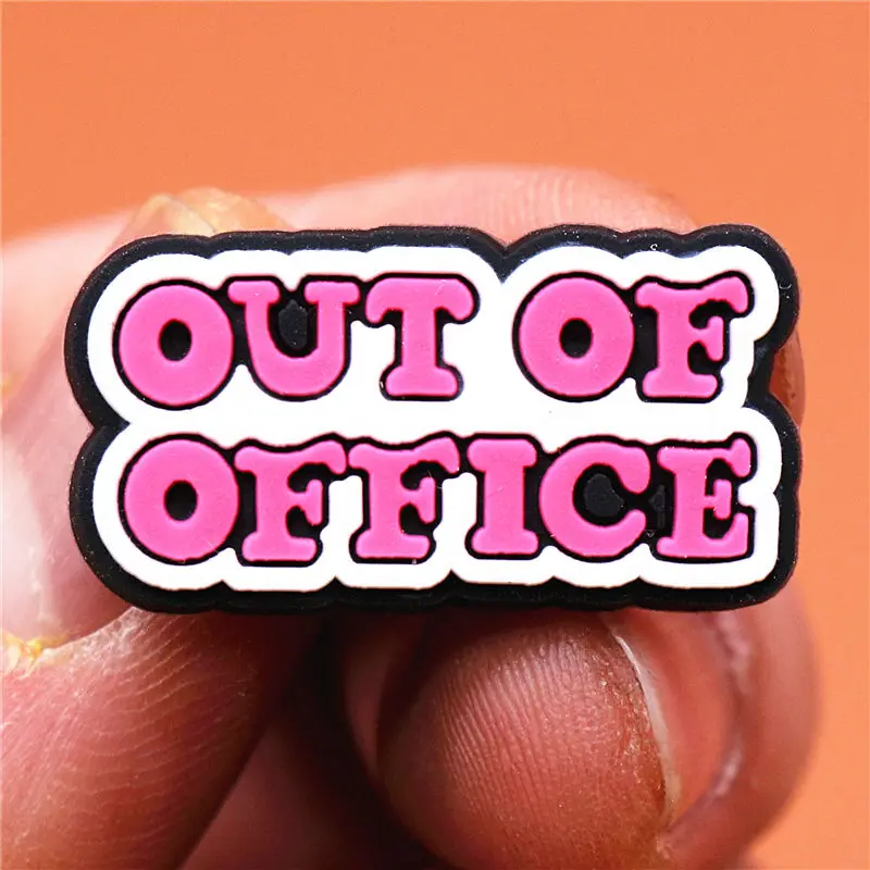 Freeshipping 1pcs Love Peace Shoe Charms No Bad Vibes Boyfriend Shoes Accessories Decoration Fit Croc Jibz Party Kids Gifts U237