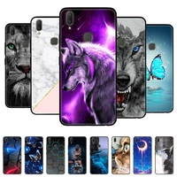 for vivo y85 case silicone soft tpu back cover for vivo v9 youth 1727 1726 y85 case for vivo v9 1723 y 85 fundas flower coques