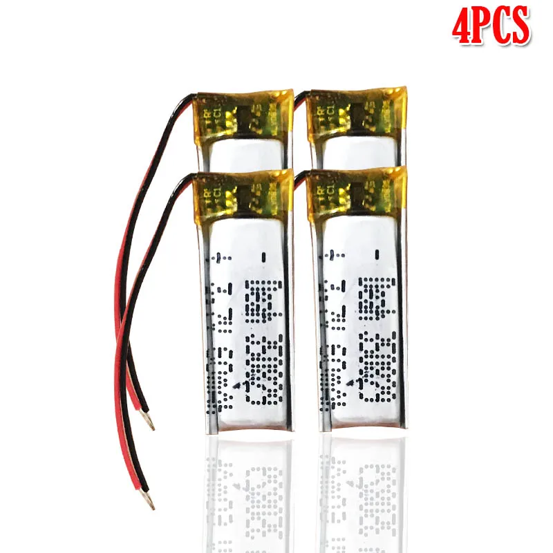 4pcs 3,7 v 60mAh 350829 литий-полимерный Li-Po литий-ионный аккумулятор для gps MP4 камеры power Bank планшет электрические игрушки PAD DVD - Цвет: 4pcs