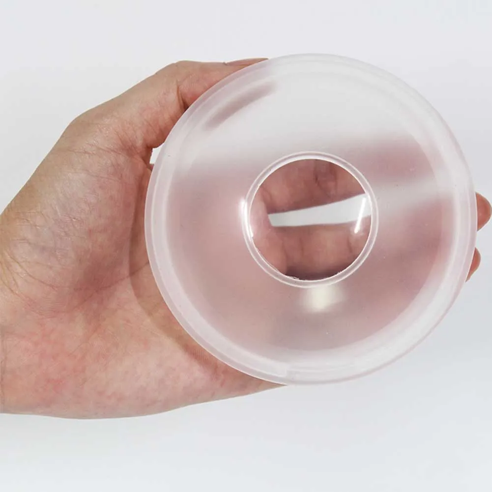 

2pcs Leakproof Reusable Breast Shell Tool Soft Milk Saver Cups Easy Clean Home Nipple Portable Correcting Travel Nursing Mom