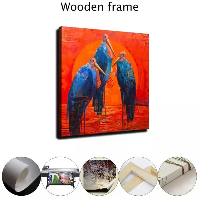 

African Art HD Canvas Print Home Decor Paintings Wall Art Pictures