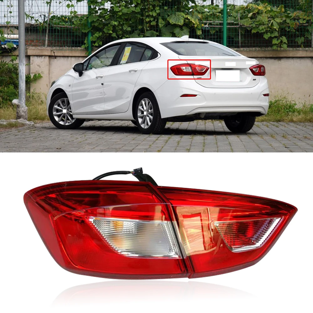CAPQX 1 шт. для Chevrolet Cruze 2017 2018 задний бампер стоп светильник хвост taillamp головной