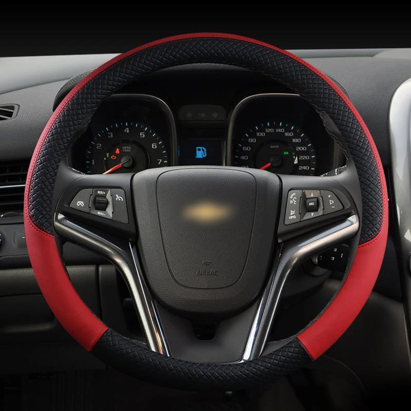 Оплетка на руль автомобиля кожа противоскользящая для Chevrolet Малибу каптива