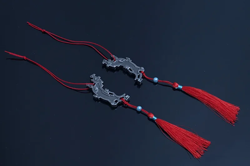 Yin Hu Fu Anime Mo Dao Zu Shi Grandmaster of Demonic Cultivation Wei Wuxian Pendant Keychain Lovers Cosplay Props Accessories | Украшения и