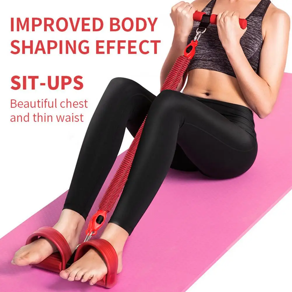 

Fitness Tension Tube Kit Lightweight Portable Equipment Belt Set