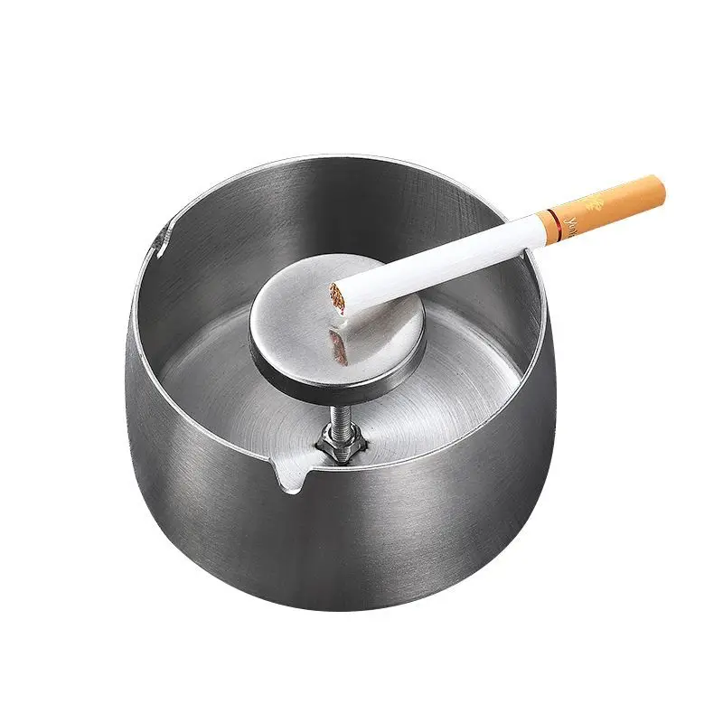 

Thick Stainless Steel Ashtray Bar Internet Cafe Ashtray Ashtray Restaurant Ashtray Hotel Durable Ashtray Cigar Ashtray