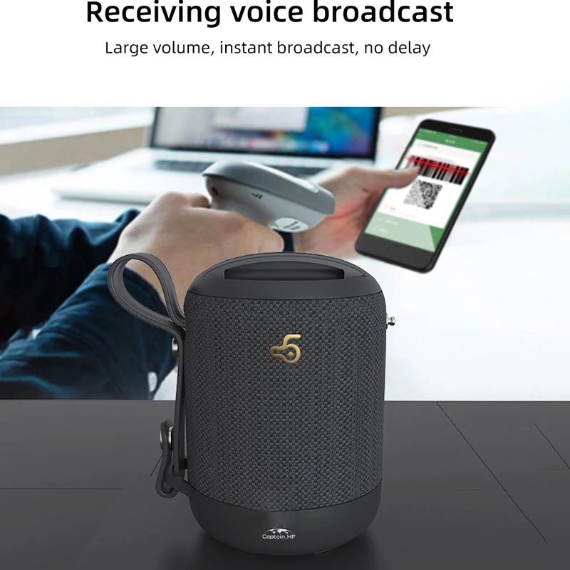 Уличная портативная Bluetooth Колонка Captain HF 5 0 Беспроводная мини стереоколонка с
