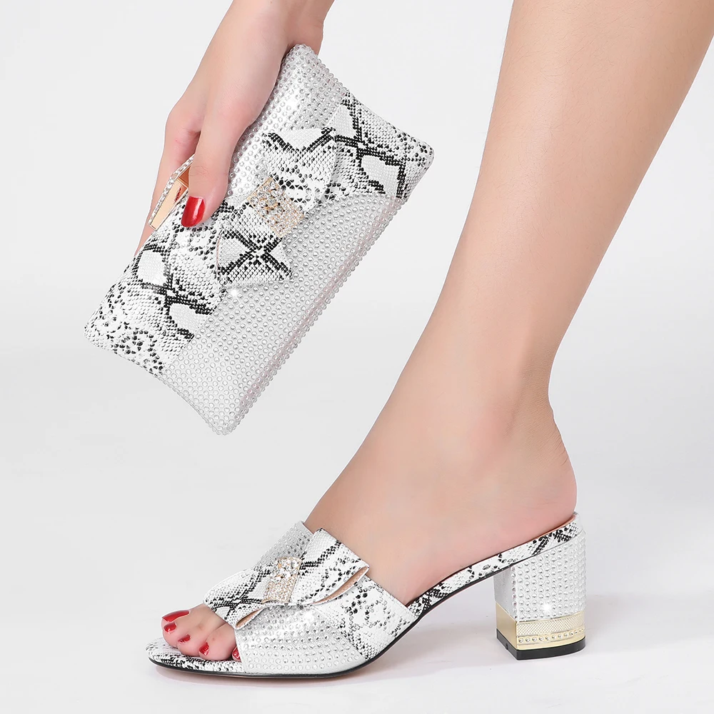 2021 итальянские дизайнерские африканские и нигерийские вечерние туфли на высоком