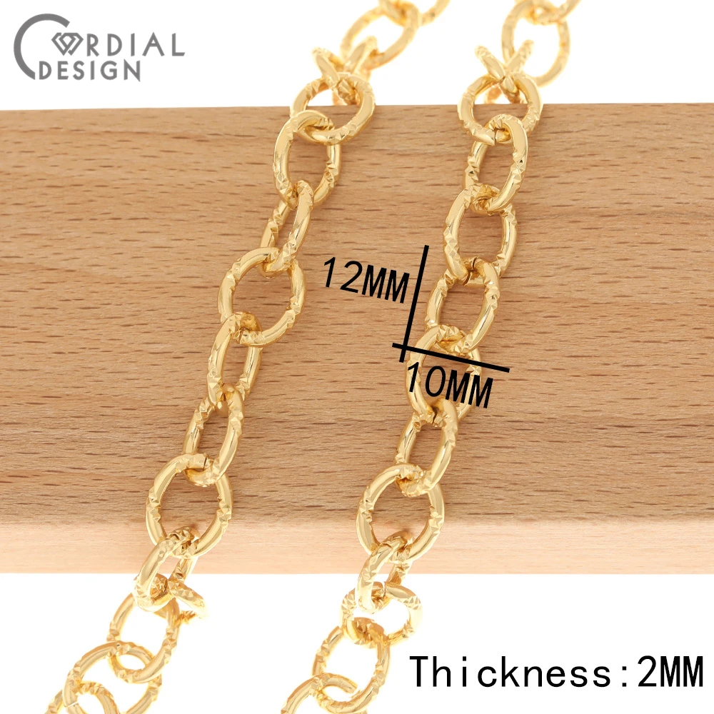 

Cordial Design Jewelry Accessories/Chains For Necklace/Hand Made/Genuine Gold Plating/DIY Chains/Jewelry Findings & Components