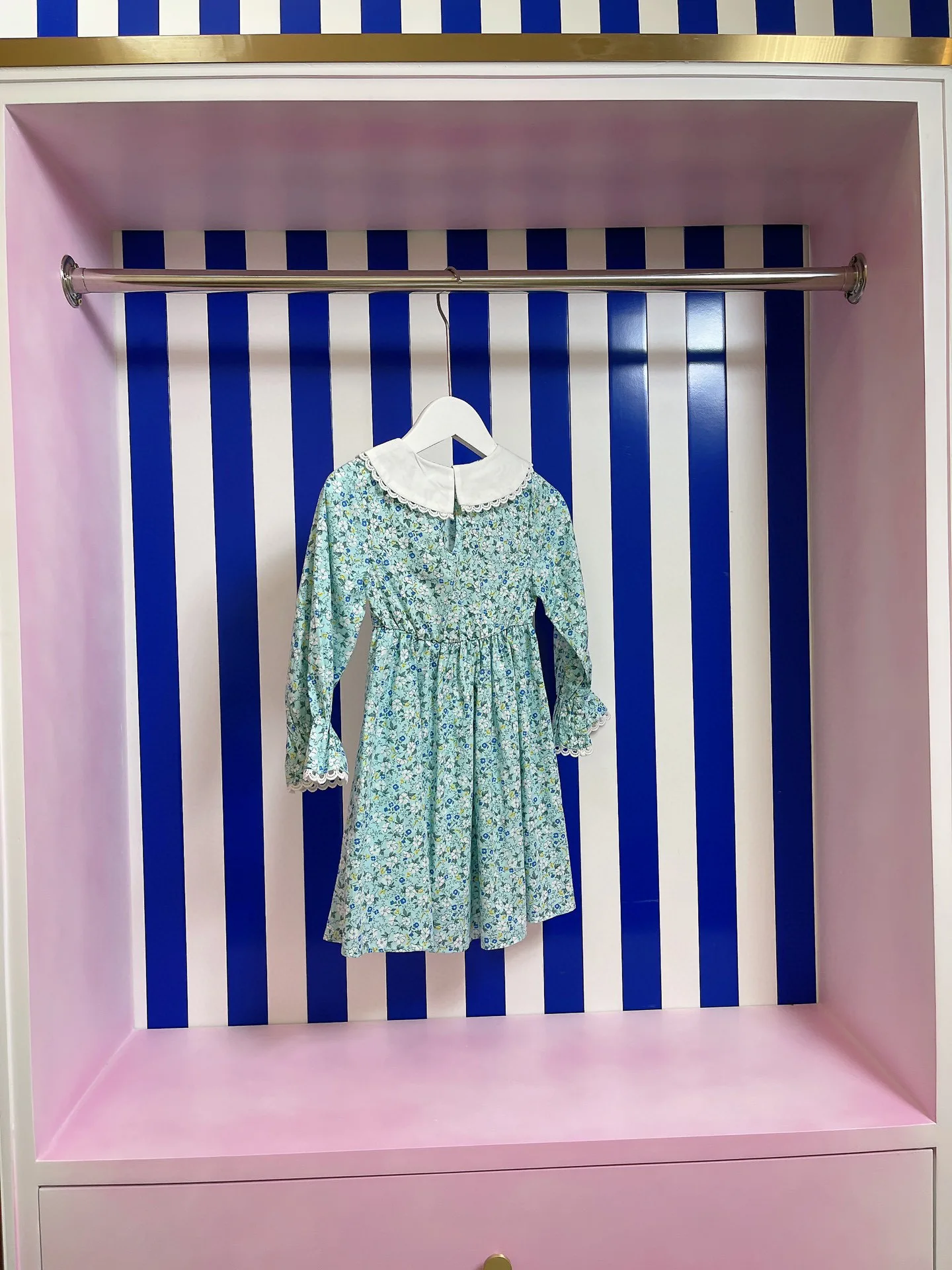 

2021 summer hot new products girls classic small fresh printed dress sweet and cute