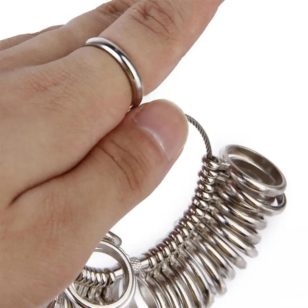 Новый дизайн набор колец размера r ювелирные изделия кольца измерительный