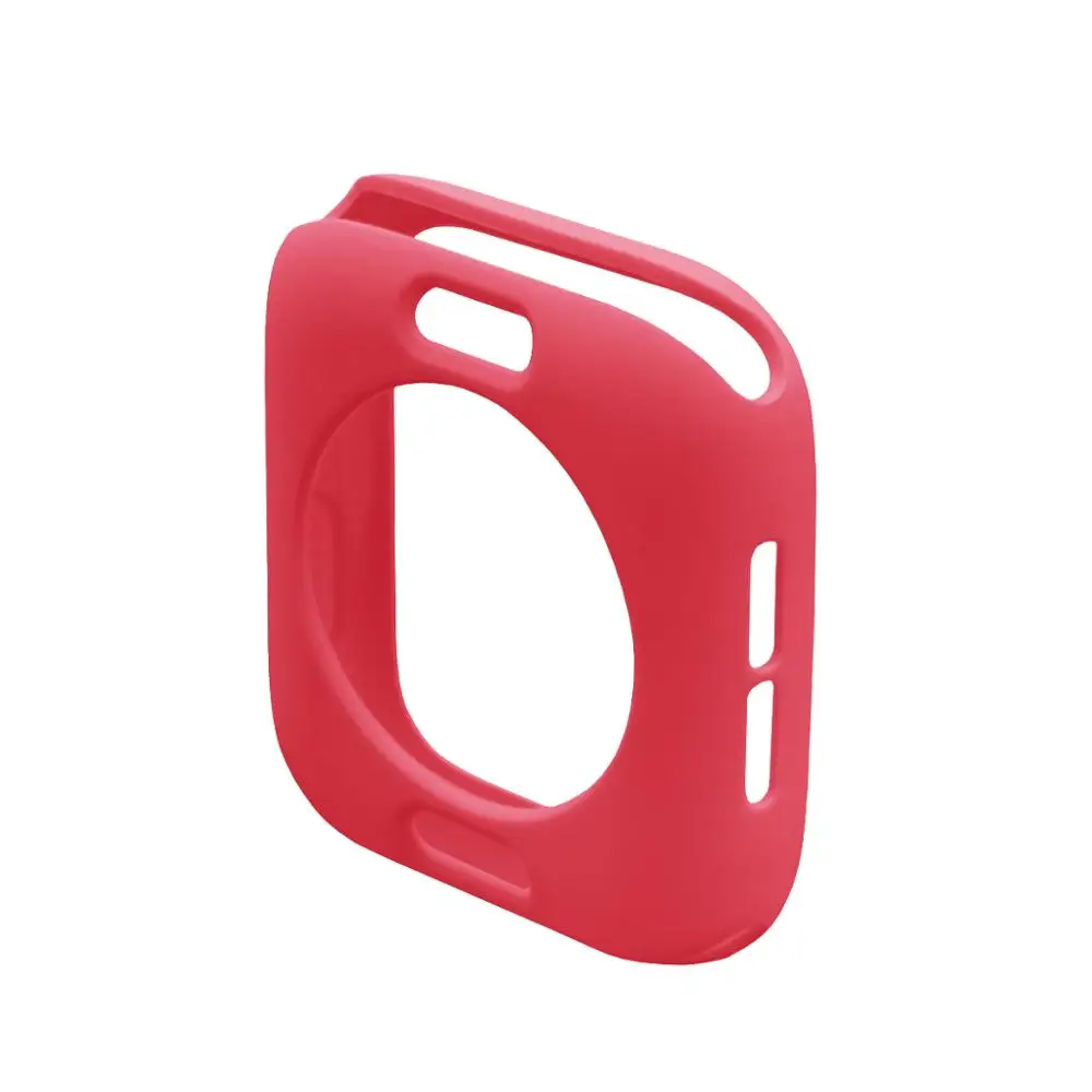 Чехол для часов Apple Watch 5/4/3/2/1 40 мм 44 цветной мягкий чехол pinkycolor iWatch Series 3 2 42 38 мм|Часы
