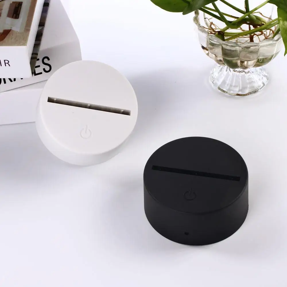 USB кабель сенсорный 3D светодиодный светильник держатель акриловая осветительная