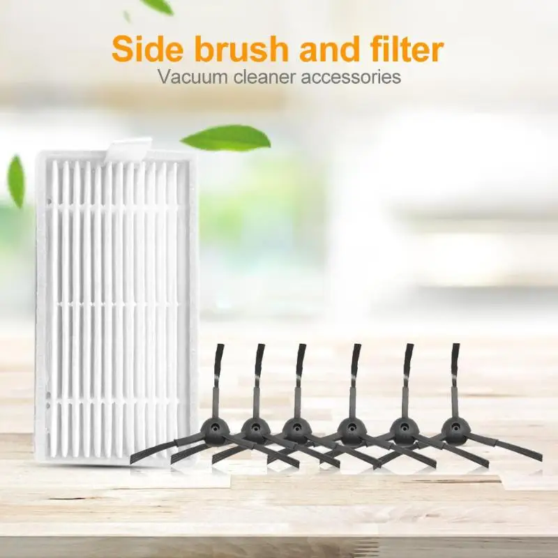 Боковая щетка+ фильтр костюм Замена Для Ecovacs CR120 пылесос моющие роботы аксессуары для пылесоса