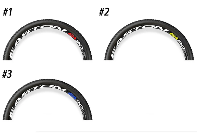 26er 27,5 er 29er MTB обода колеса стикеры велосипед наклейки велосипед Светоотражающие горный велосипед колеса с наклейкой для EA90 XC