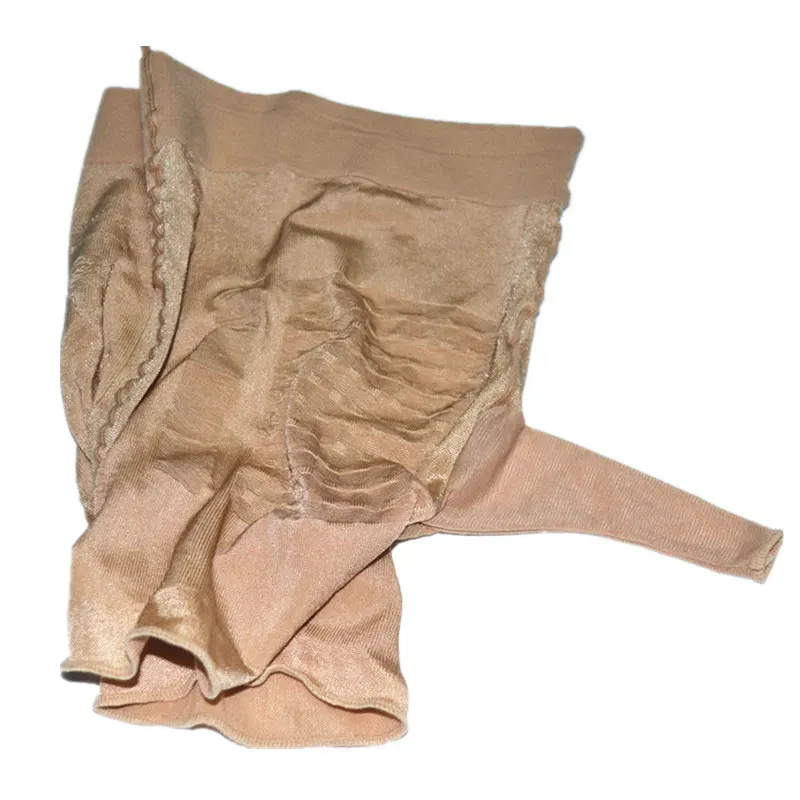 Сексуальное нижнее белье шелковые чулки трусы JJ Set U выпуклые открытые