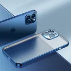 Роскошный прозрачный чехол для телефона с квадратной рамкой для iPhone 12 11 Pro Max Mini X XR XS 6 7 8 Plus SE 2020, прозрачный силиконовый чехол