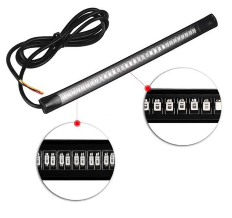 32 светодиодный гибкий двойной цвет желтый красный светильник лента для