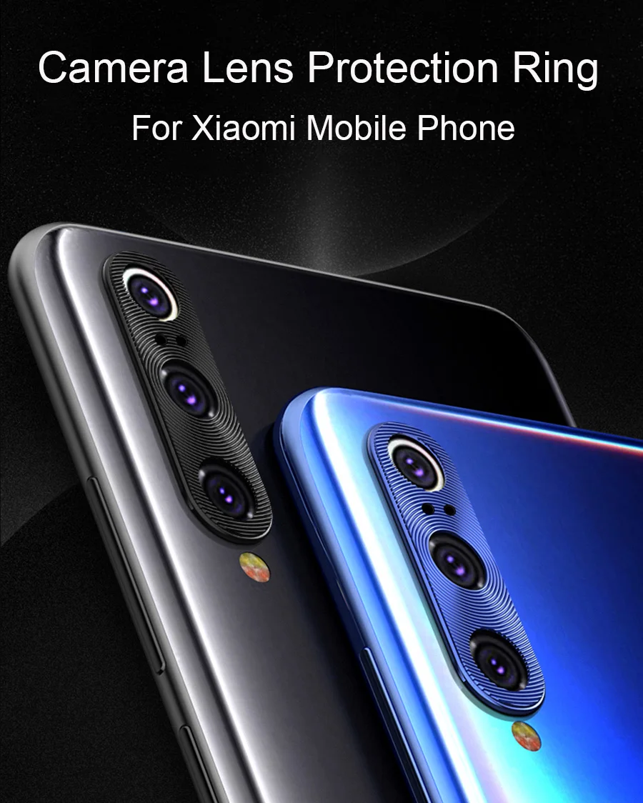 Защитное металлическое кольцо для объектива камеры для Xiao mi Red mi Note 8 7 K20 Pro mi 9T 9 8 SE A2 mi x 3 задняя крышка для объектива камеры защитный чехол