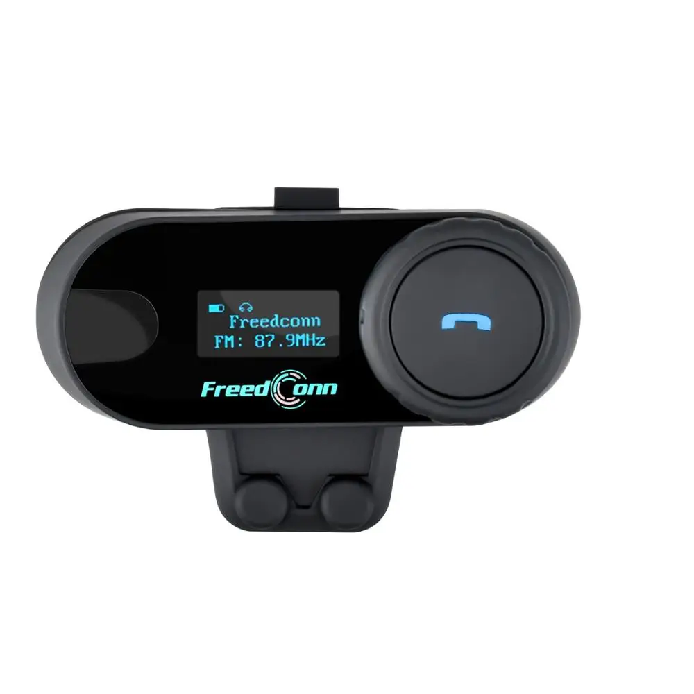 FreedConn TCOM-SC BT переговорные мотоциклетный шлем домофон беспроводной Bluetooth гарнитура Водонепроницаемый домофон ЖК FM