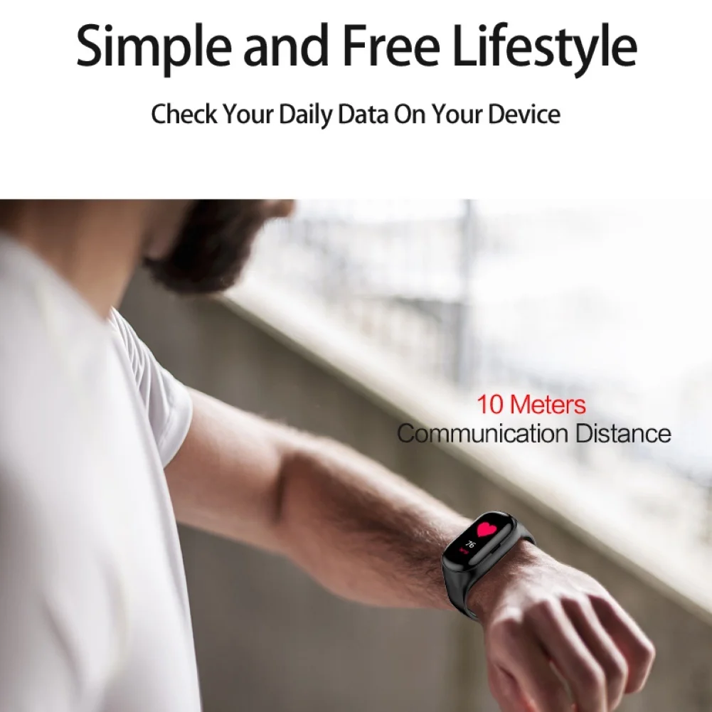 2-в-1 Беспроводной Bluetooth наушники монитор сердечного ритма многофункциональные