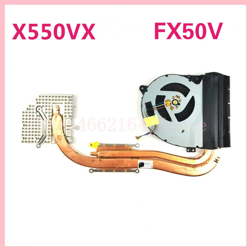

Радиатор X550VX для ASUS X550V X550VX X550VXK FX50V FX50, процессор для ноутбука, ЦПУ, VGA вентилятор охлаждения, радиатор охлаждения