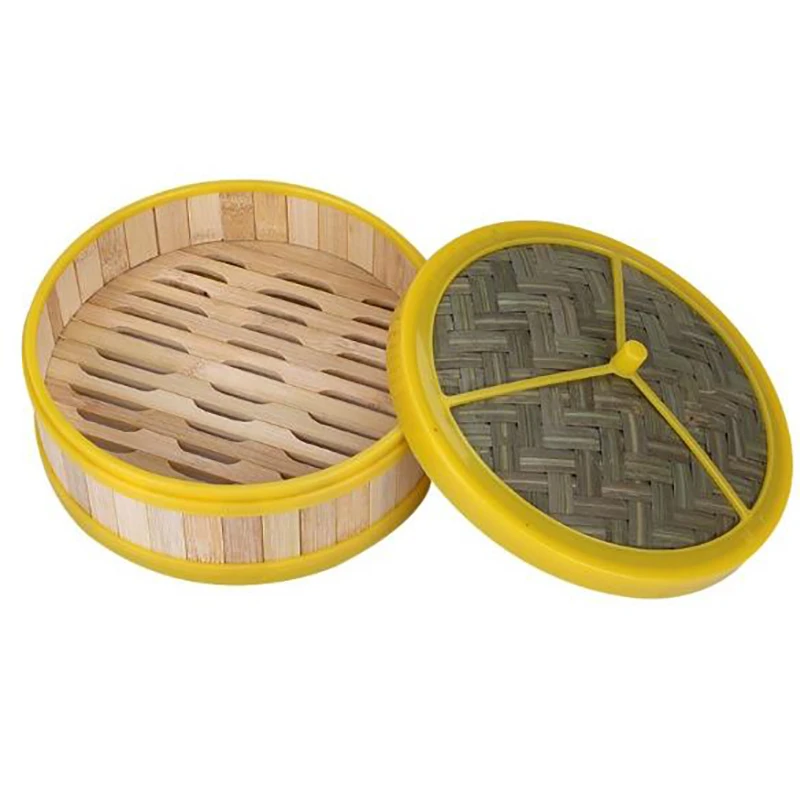 Бамбуковая Пароварка для рыбы риса овощей корзина закусок 13 5 30 см|Пароварки| |
