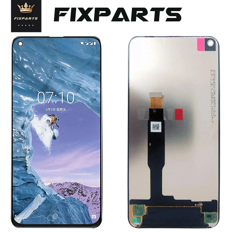 Для 6 39 ''Nokia X71 ЖК-дисплей сенсорный экран панель дигитайзер TA-1188 TA-1167 сборка