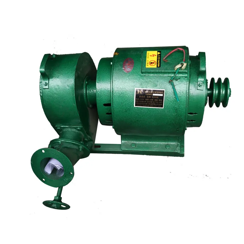 3000W Water Flow Horizontal and Flush Dual-use Three Kilowatt Small Hydroelectric Generator 3000 Watts |