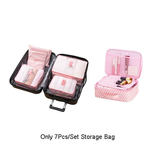 B2 Travel Set Bag Дорожная косметичка, чехол для костюма, органайзер, комплекты нижнего белья, одежда, шкаф, сумка для хранения, чехол для багажа, аксессуары, принадлежности - Цвет: B2 Travel Set Bag