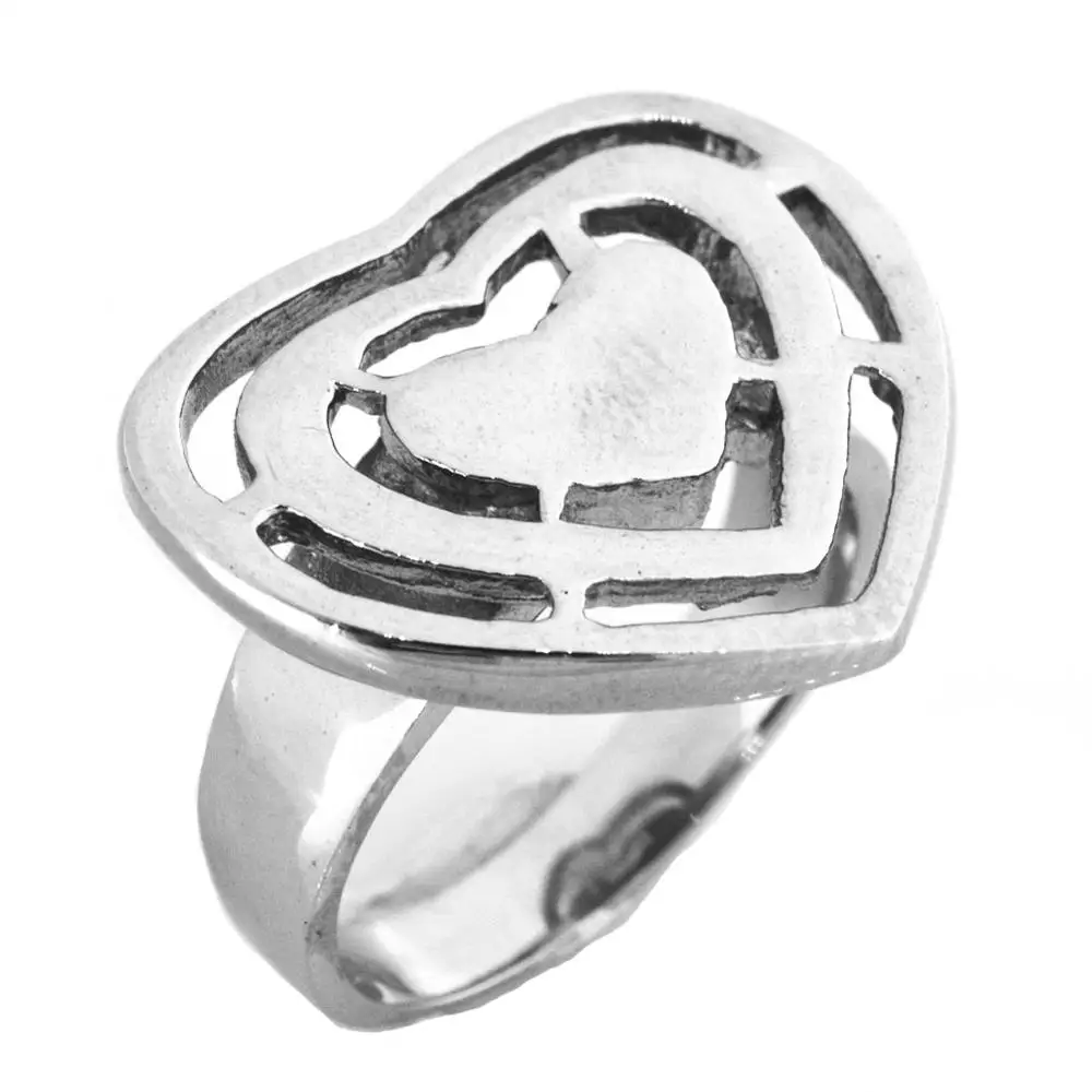 Fanssteel нержавеющая сталь ювелирные изделия пламя сердце кольцо FSR14W33|ring ring|jewelry