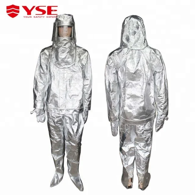 

High temperature resistant Aluminum fire suits