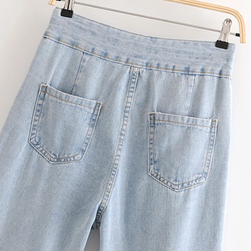 GOPLUS осень 2019 рваные джинсы женские с высокой талией брюки mom jeans C7869 | Женская