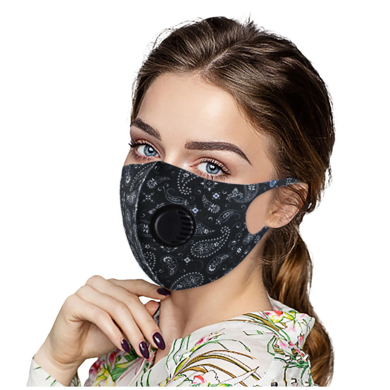 

Unisex Cycling Dustproof Breathable Mask Adult Washable Reusable Antidust Antispitting Protective Face Cover Maske Respirator