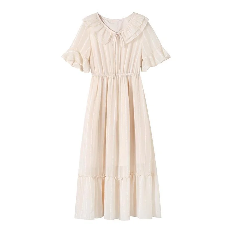 

New women's dress in 2021 summer with slim waist