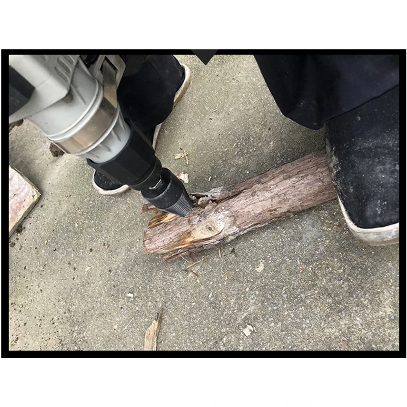 

Firewood Splitter Machine Wood Cone Reamer Punch Driver Split Drill Bit Woodworking Drilling Tools