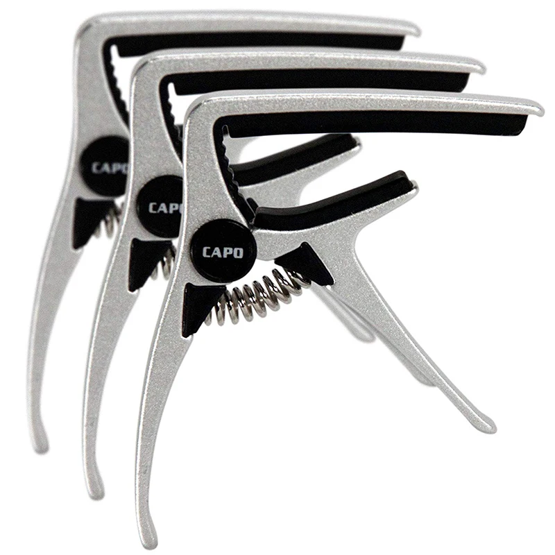 Aroma Best Compact Trigger Guitar Capo для акустических или электрических гитар-3 упак. | Спорт и