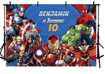 7x5FT Мстители Халк Железный человек Человек-паук Капитан щит капитана Америка