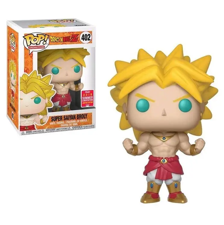 Funko Pop Amine Dragon Ball Сон Гоку фриеза #669 Вегета IV виниловые фигурки Коллекция Модель
