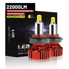 360  22000LM D2S D1S ксеноновая белая лампа D4S H7 H1 H4 Led 360 головной светильник D3S 6000K светильник почка 9005 9006 Ice для авто HB3 HB4 12 В
