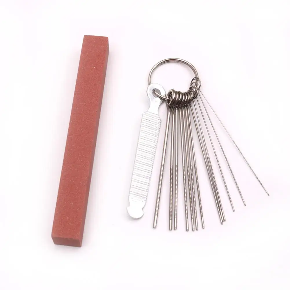 Портативный размер DIY Инструменты для ремонта гитар гайка долбежная пилка