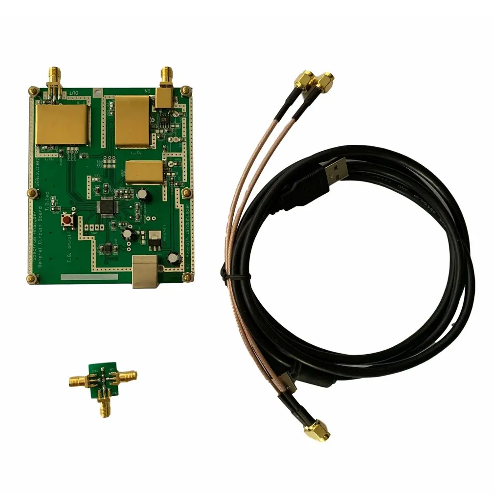 Простой анализатор спектра D6 с генератором трассировки источник слежения T.G. V2.032