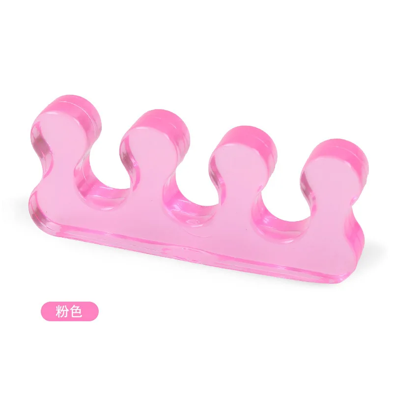 

Soft Silicone Manicure Pedicure Nails Finger Separator Correction Flexible Finger Toe Spacer Separation Straighteners Insoles