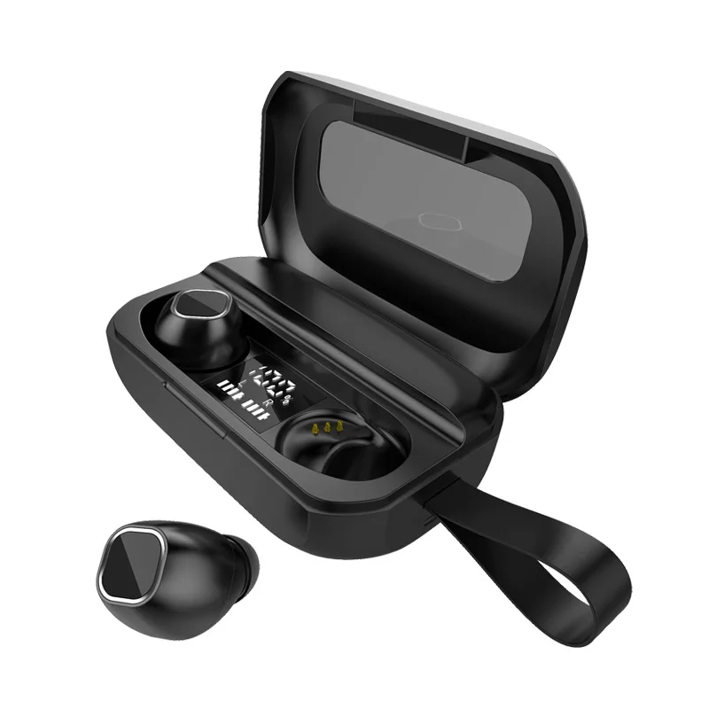 TWS Bluetooth 5 0 беспроводные наушники 2200 мАч зарядная коробка в ухо водонепроницаемые