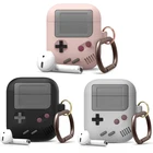 Беспроводной чехол для игровой консоли с Bluetooth для наушников Airpods Pro Airpod 1 2 Gameboy, силиконовый чехол для наушников Air Pods с Hoook
