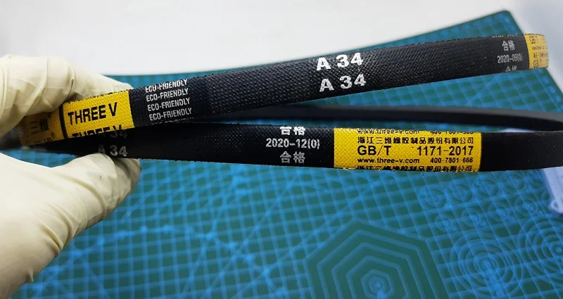 Резиновый V-образный ремень привода A34 для настольных сверл запчасти A33 A37 A39 A28 A36 |