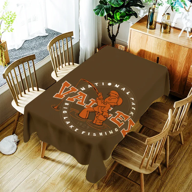 

PVC printing household tablecloth cartoon pattern washable decoration household waterproof tablecloth