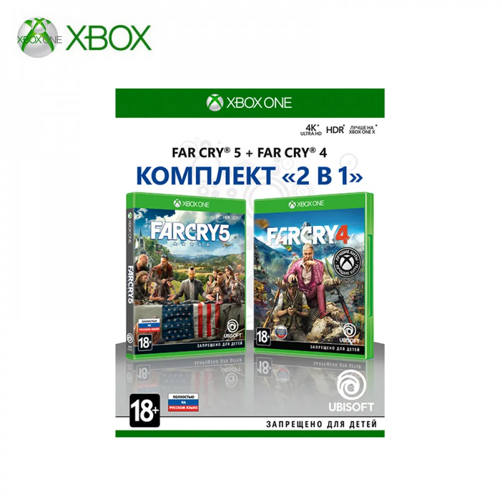 Игра для Xbox one Комплект Far Cry 4 + 5 (русская версия)|Игры консолей| |