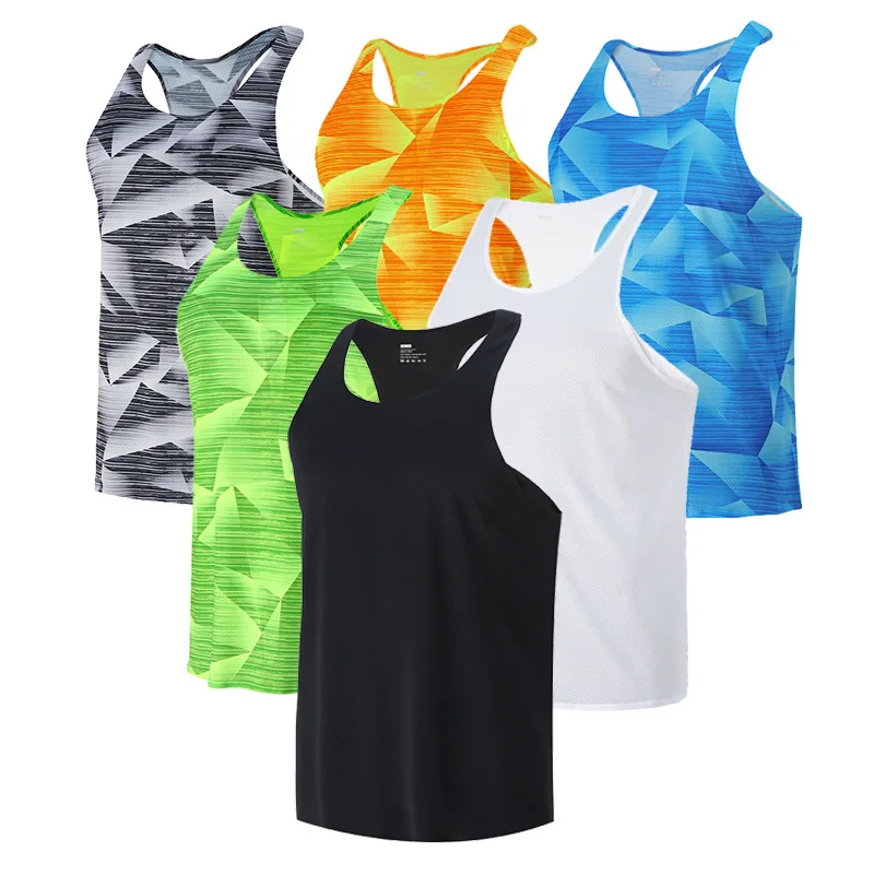 

Sports Vest Men‘s Waistcoat Running Racing Quick-drying Breathable Gym Exercise Basketball Training Fitness Sleeveless Thin -40