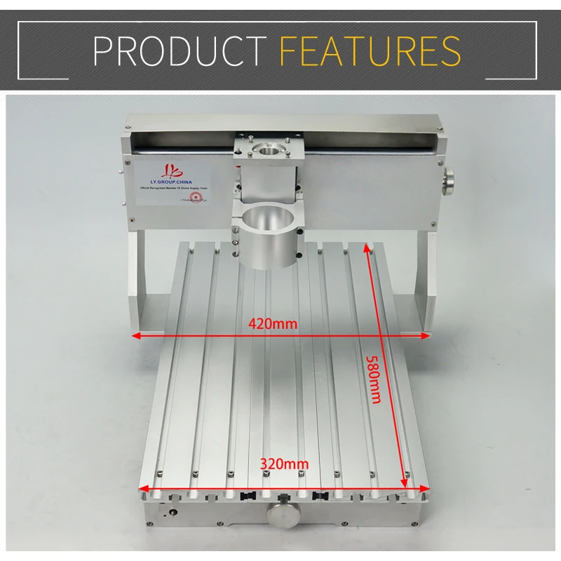 Фрезерный мини станок с ЧПУ для самостоятельной сборки 3040 гравировка металла